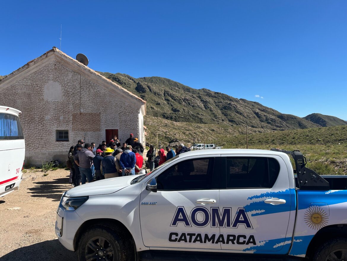 Gustavo Molina, secretario general de AOMA Catamarca, comentó que la central sindical que dirige se encuentra en estado de alerta, un paso previo a convocar una nueva medida de fuerza contra Liex Zijin debido a incumplimientos por parte de la empresa.