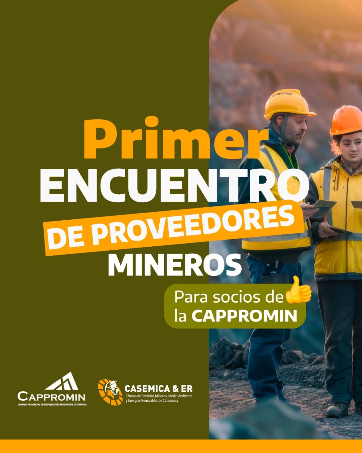 Gran expectativa en Catamarca por el Primer Encuentro Provincial de Proveedores Mineros En Catamarca hay gran expectativa por la realización, el próximo miércoles 28, del primer encuentro de proveedores mineros que se realiza en la provincia. El evento es organizado por la Cámara de Servicios Mineros y Energías Renovables de la ciudad de Catamarca y la institución que integra, la Cámara Provincial de Proveedores, CAPPROMIN. La idea del encuentro es la de generar un espacio de encuentro y diálogo entre todos los proveedores mineros de Catamarca. De esta manera, y desde el reconocimiento, las grandes empresas podrán conocer, de primera mano, los servicios y bienes que ofrecen los pequeños y medianos proveedores. A su vez, todos podrán interactuar de manera directa con referentes de las empresas mineras que operan en la provincia, y tendrán la oportunidad de mostrar sus servicios y productos. Es que, como dijeron los organizadores se busca generar una sinergia que fortalezca la cadena de valor local. Si bien el evento nació como una reunión solo para socios de las cámaras que integran la CAPPROMIN, proveedores de otras provincias podrán participar, previa inscripción, como visitantes del encuentro. Amplia convocatoria Hasta ahora, de acuerdo a sus organizadores, ya se inscribieron para participar del encuentro más de 100 empresas catamarqueñas de Capital e interior provincial. Más de 40 empresas instalarán stands desde donde promocionarán sus bienes y servicios. Charlas Ernesto Cussianovich, director de la consultora Poliarquía, realizará una charla en la cual brindará una radiografía detallada sobre el sector minero nacional y catamarqueño, incluida la opinión de la ciudadanía sobre la industria y la cadena de valor. También, se realizarán charlas sobre las exigencias de la provincia en cuanto al compre y contrate local y la manera de formar parte del Registro Provincial de Proveedores Mineros.