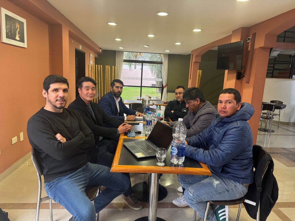 Poroto para Noticias Mineras: Finalmente, AOMA llegó a Salta y se reunió con directivos de POSCO