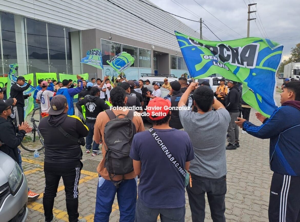 UOCRA protestó en Salta