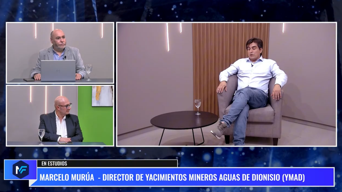El exministro de Minería de Catamarca y actual director de Yacimientos Mineros de Agua de Dionisio (YMAD), Marcelo Murúa, defendió el acuerdo por el proyecto Diablillos-Plata y rechazó las críticas que señalan una supuesta pérdida de soberanía territorial, en declaraciones al programa de TV Minería Federal, conducido por Mario Laplaca y Santiago Gómez Bello.