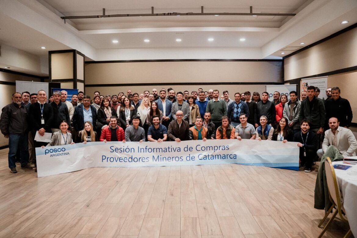En línea con su estrategia de fortalecimiento de la cadena de valor local, POSCO Argentina participó de una ronda de negocios organizada por la CAPPROMIN —Cámara Provincial de Proveedores Mineros de Catamarca— que reunió a más de 120 empresarios, entre pequeños, medianos y grandes, de toda la provincia.